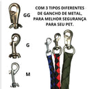 Kit Coleira Peitoral + Guia de Corda Reforçado – Passeios Confortáveis e Seguros!