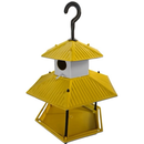 Tratador Comedouro Ecológico Com Casinha Pássaros Livres. Uso em Jardins Varanda Casa Campo e Praia